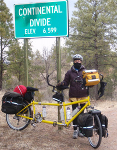 Valentine's Day on the GDMBR, Continental Divide crossing #28.